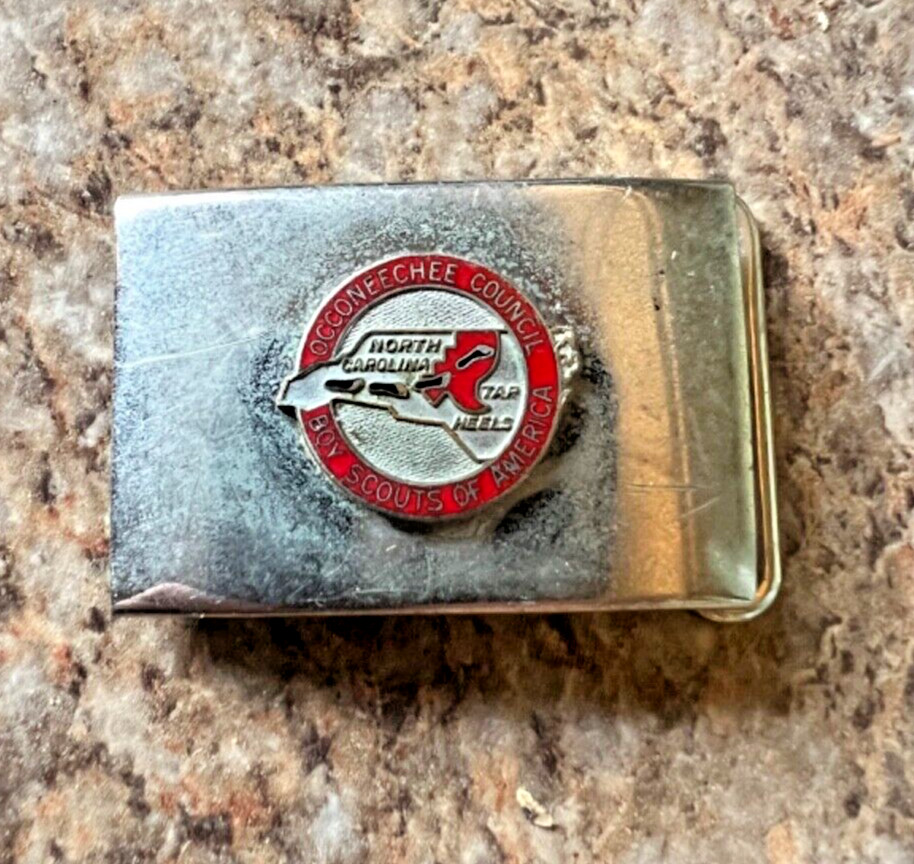 BSA Belt Buckle Occoneechee Council Boy Scouts North Carolina BSA Belt Buckle Occoneechee Council Boy Scouts North Carolina