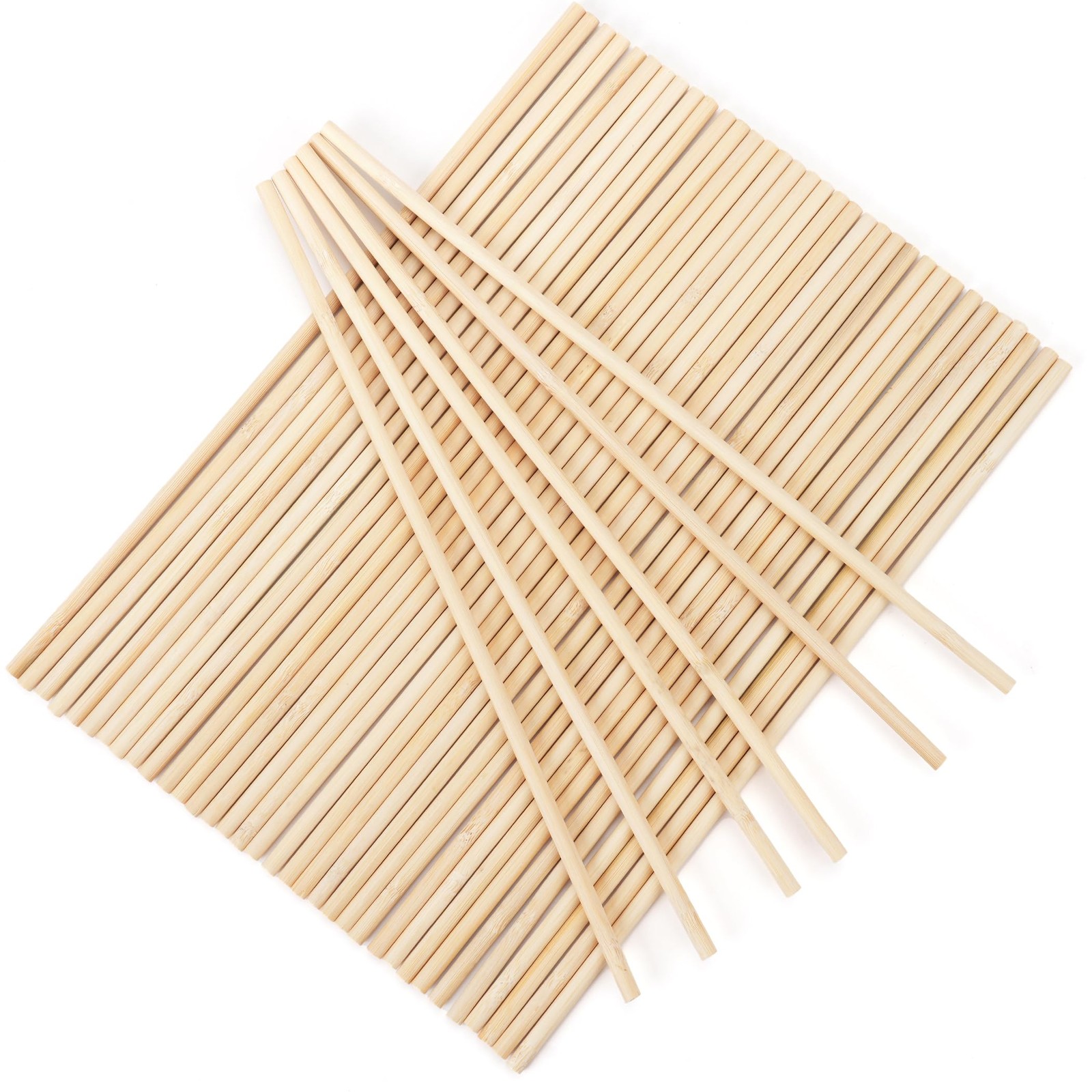 50Pcs Wooden Dowel Rods 1/4 x 12 Inch Wood Sticks for Crafts, Precut Wooden... 50Pcs Wooden Dowel Rods 1/4 x 12 Inch Wood Sticks for Crafts, Precut Wooden...