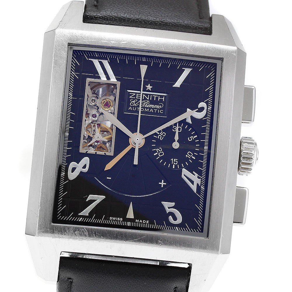 ZENITH Grand Port Royale Open 03.0550.4021 black Dial Automatic Men\'s_899522