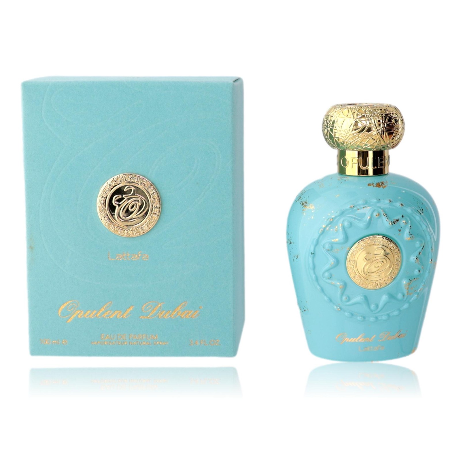 Opulent Dubai By Lattafa, 3.4 Oz Edp Spray For Unisex Opulent Dubai By Lattafa, 3.4 Oz Edp Spray For Unisex