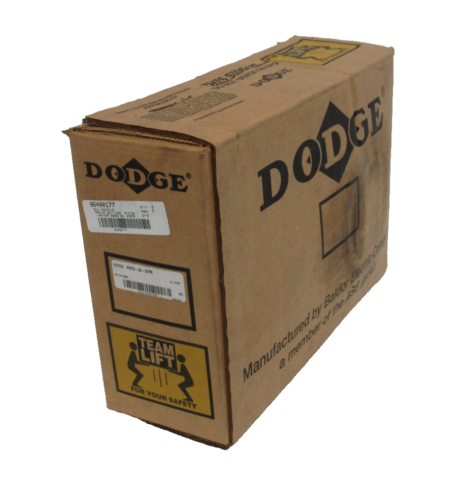 NEW DODGE 070768 TAKE-UP BALL BEARING 3-7/16