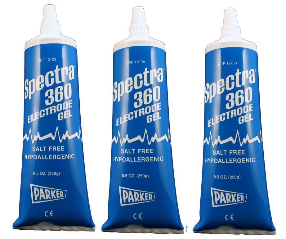 Spectra 360 Electrode Conductive Gel ECG Gel 8.5 oz - 3 Pack - 