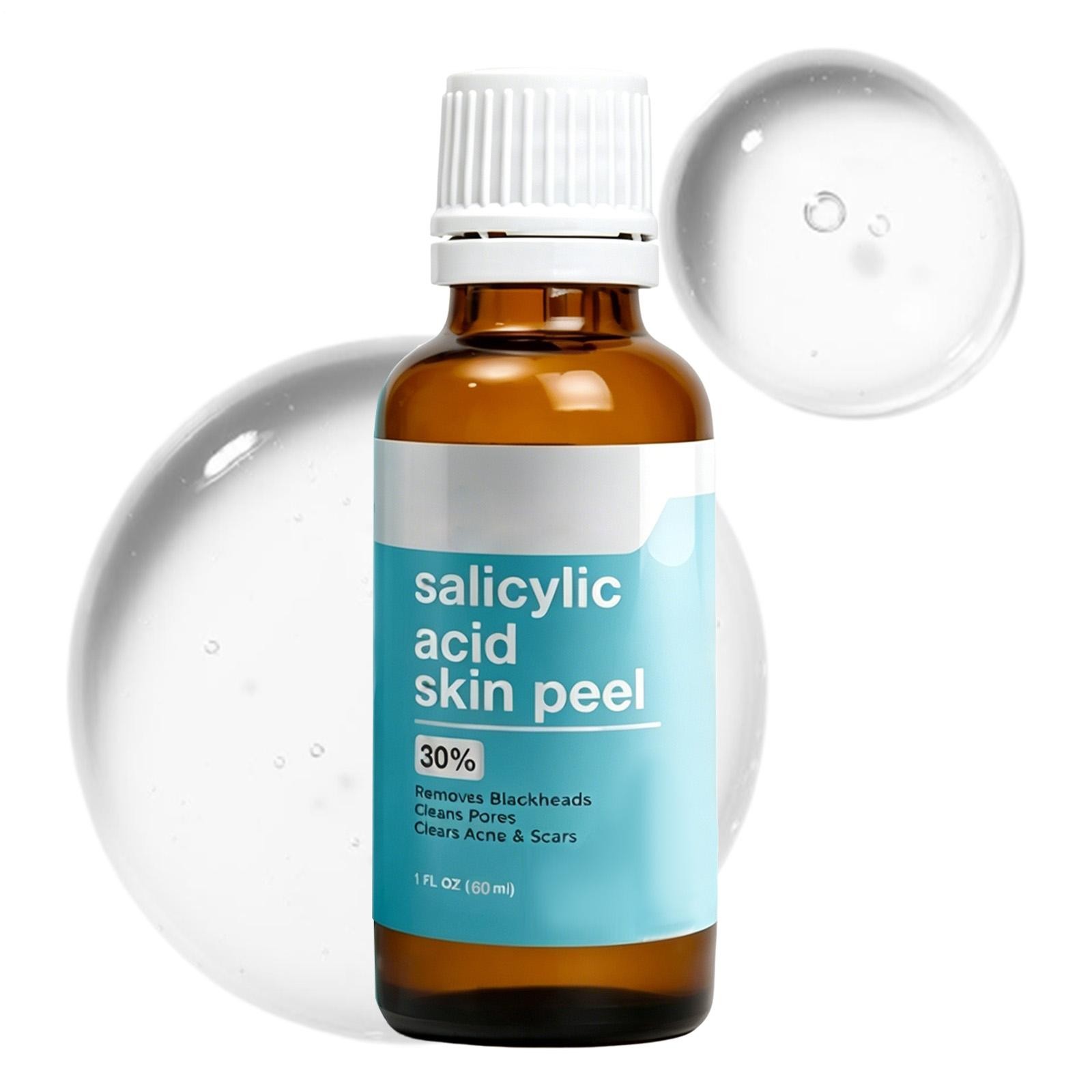 Salicylic Acid 30% BHA Chemical Peel for Exfoliation, Clear & Smooth Skin Care