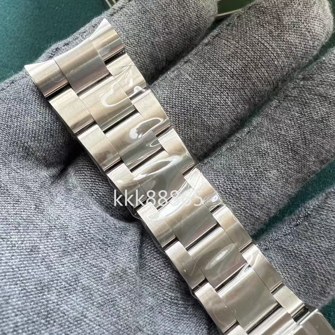 21mm 904L Steel Oyster Bracelet WatchBand Fits For RolexSubmariner 126610 124060