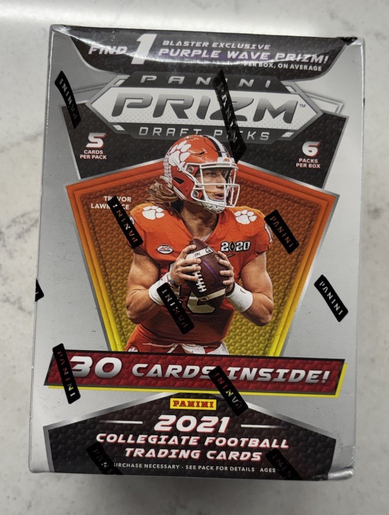2021 Panini Prizm Draft Picks College Football - Sealed Blaster Box (6 Packs)