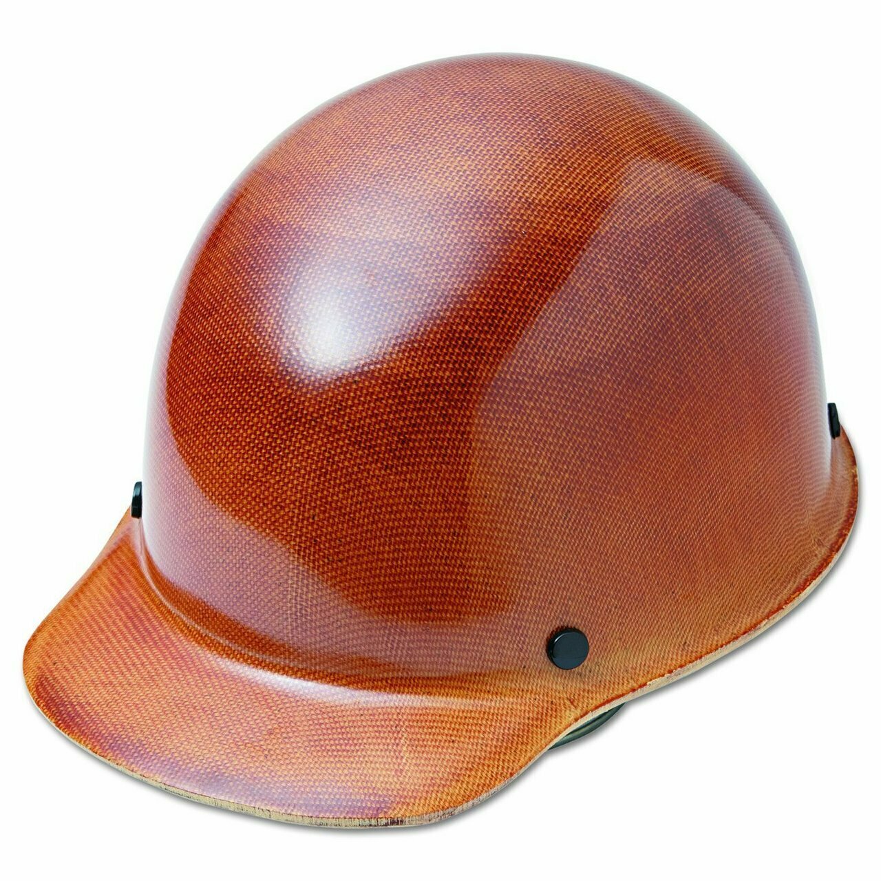 MSA 475395 Skullgard Hard Hat Tan Full Brim Fas-Trac III Ratchet Suspension