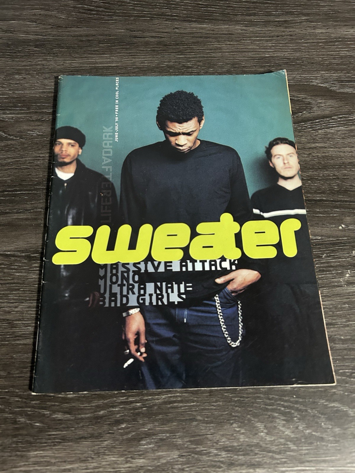 Sweater Magazine June - July 1998 Massive Attack Mono Ultra Nate
