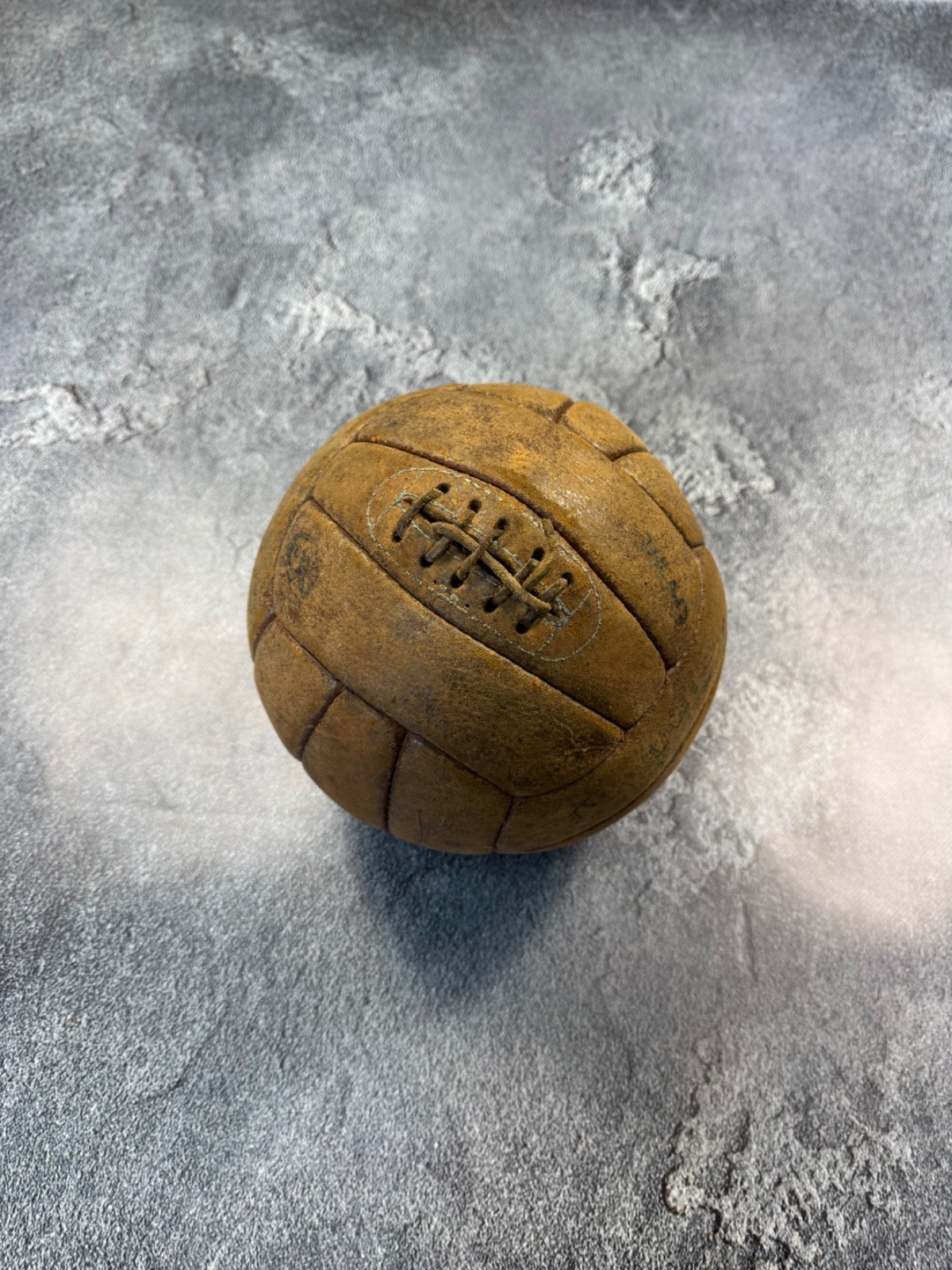 Vintage Leather Football / Soccer Ball