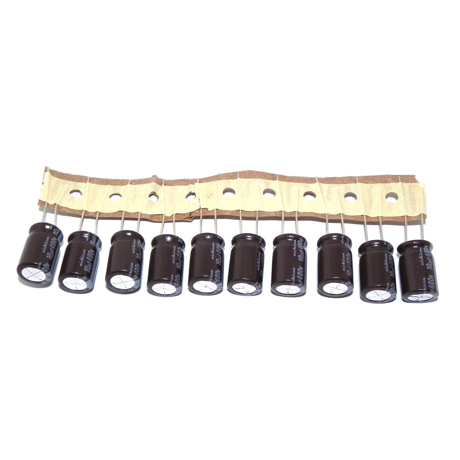 5x 400V10UF Nichicon Electrolytic Capacitors 10mfd 400V 10x16 mm USA