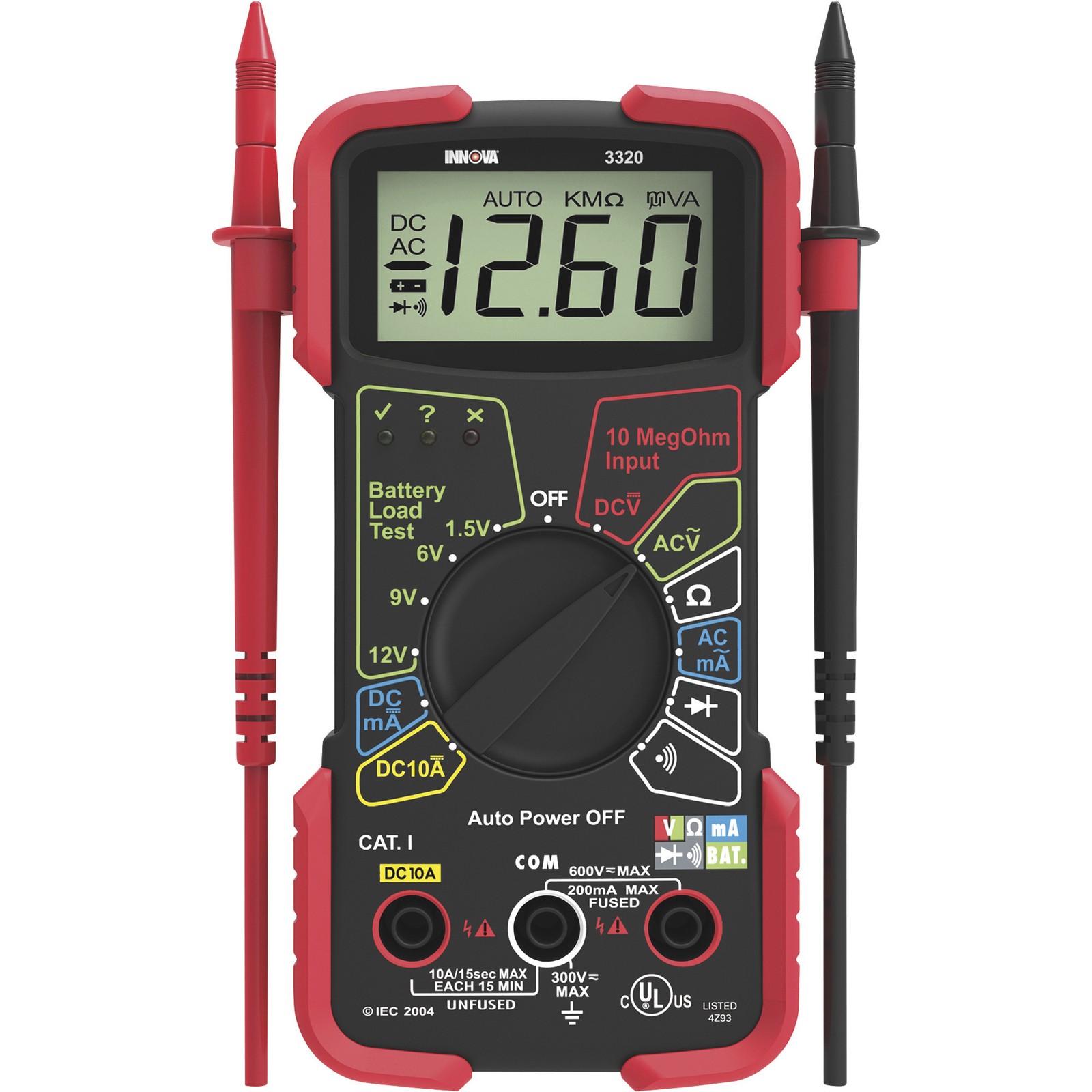 Innova Digital Multimeter, Model# 3320 Innova Digital Multimeter, Model# 3320