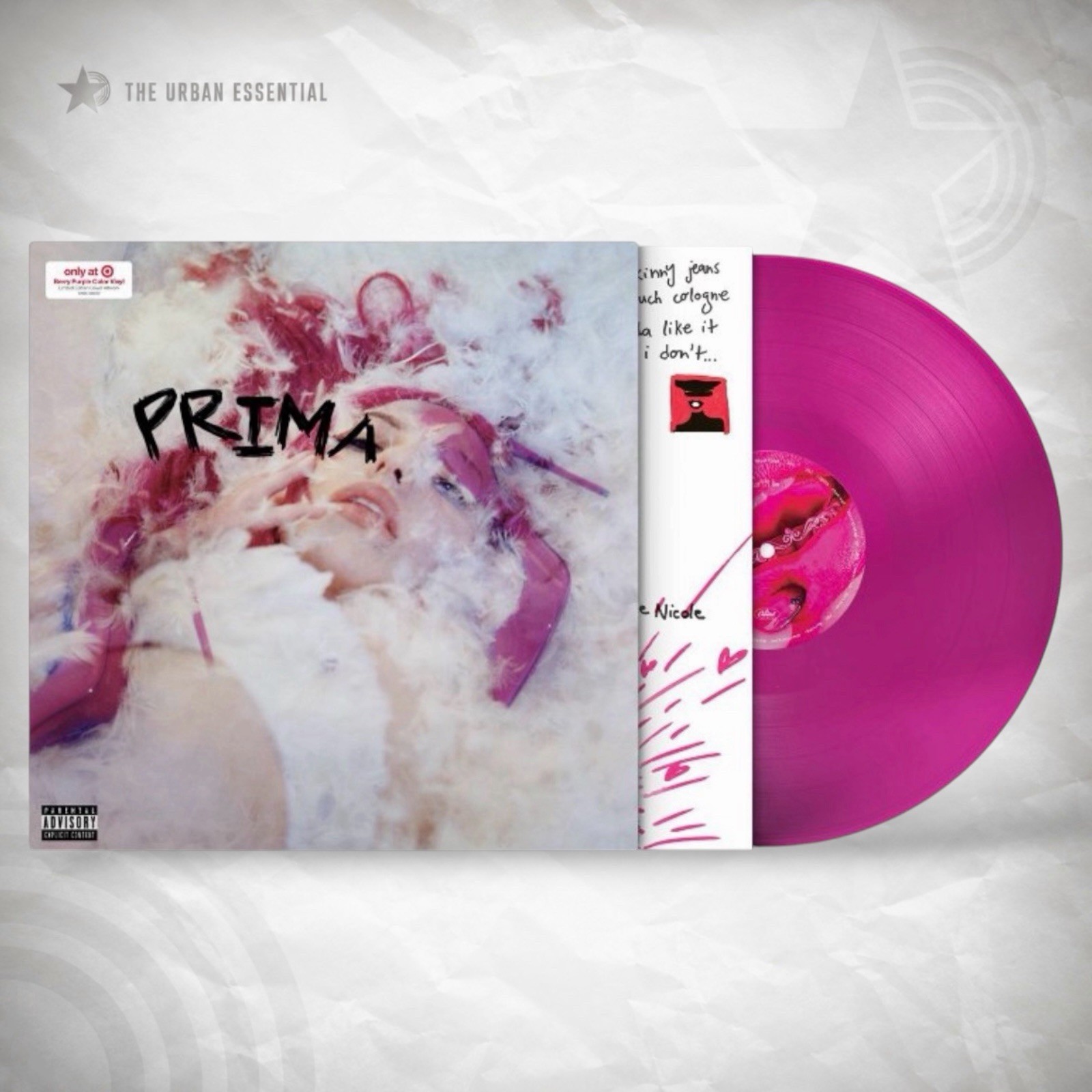 ADÉLA - PRIMA Berry Purple Pink Vinyl with Alternative Cover Brand New Sealed ADÉLA - PRIMA Berry Purple Pink Vinyl with Alternative Cover Brand New Sealed