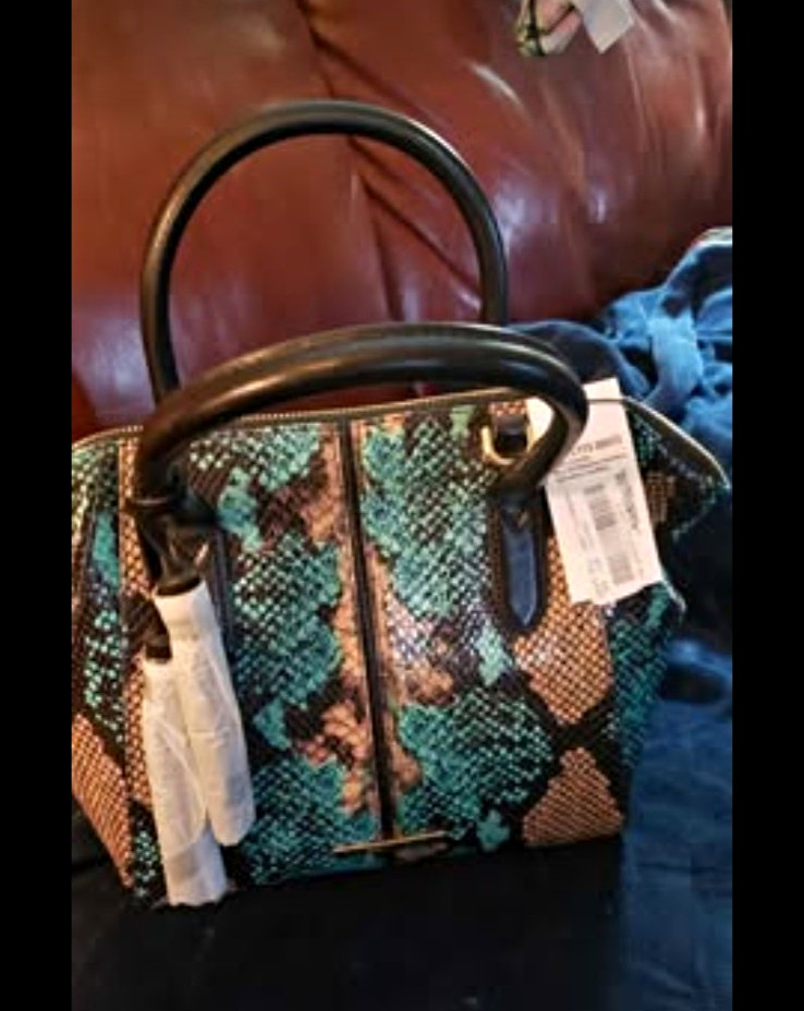 Brahmin Mini Camila Bird of Paradise Frontera, New with Tags