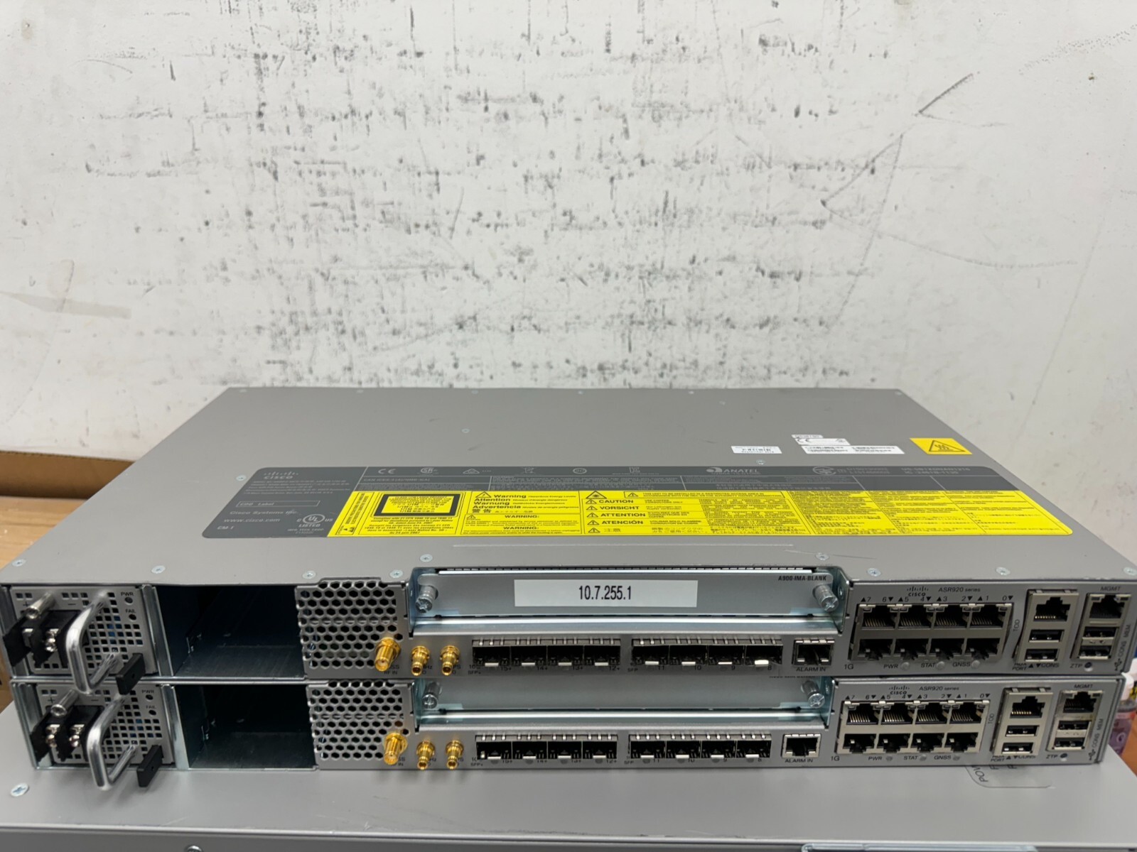 CISCO ASR92012SZIM Aggregation Services Router Single Dc Power Supply G2U CISCO ASR92012SZIM Aggregation Services Router Single Dc Power Supply G2U