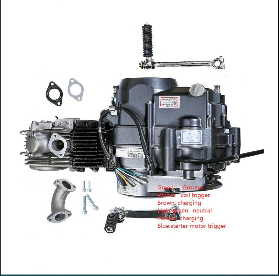 Lifan 125cc 140cc 150cc Engine Motor for Dirt Trail Bike Apollo SSR RFZ