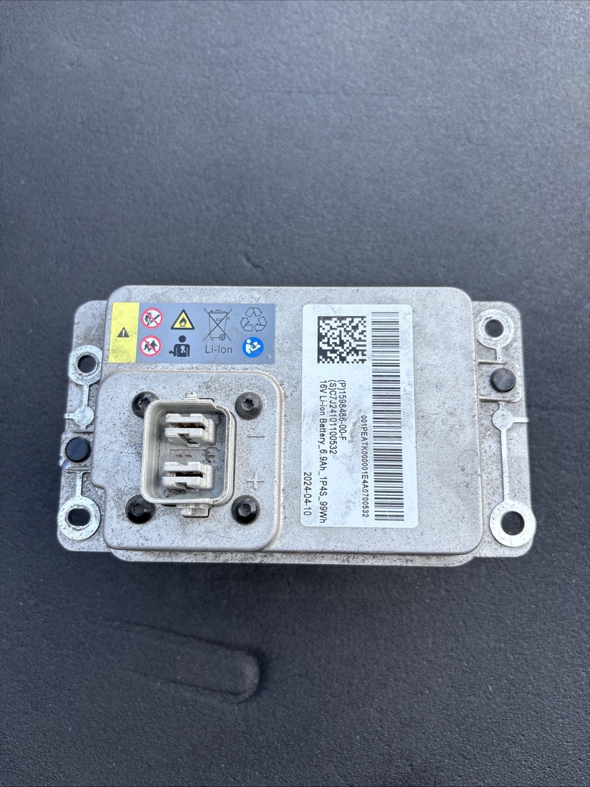 Used 16V Li Ion Battery Assembly For 2017-2025 Tesla Model 3 Y S X 1598486 00 G-