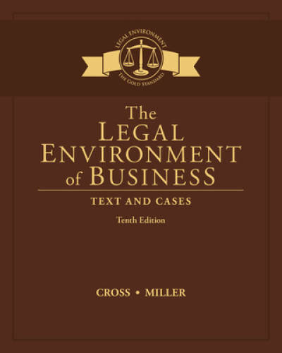 The Legal Environment of Business: Text and Cases - Hardcover - GOOD