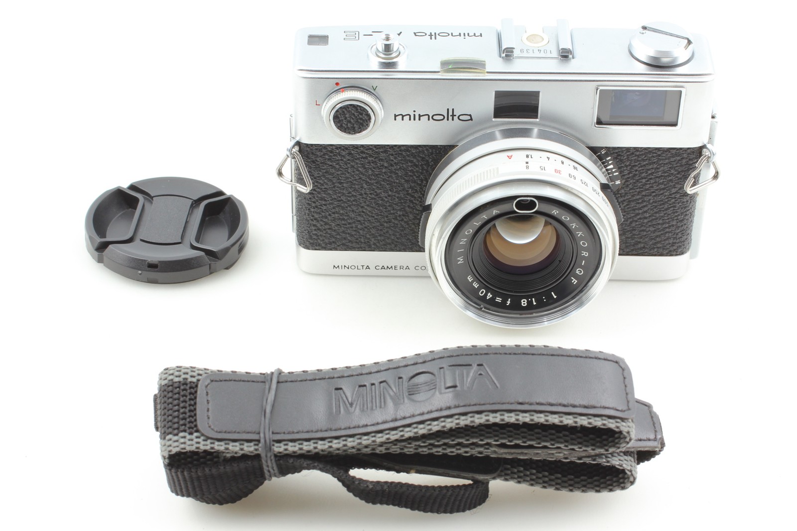 Meter Works [Top MINT]  Minolta AL-E 35mm Rangefinder Film Camera From Japan