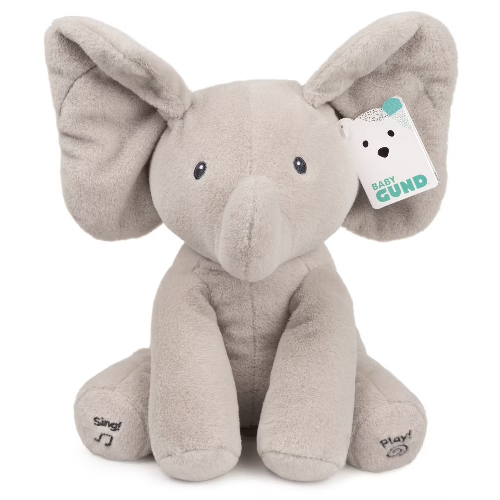 GUND Baby Flappy the Elephant Musical Plush