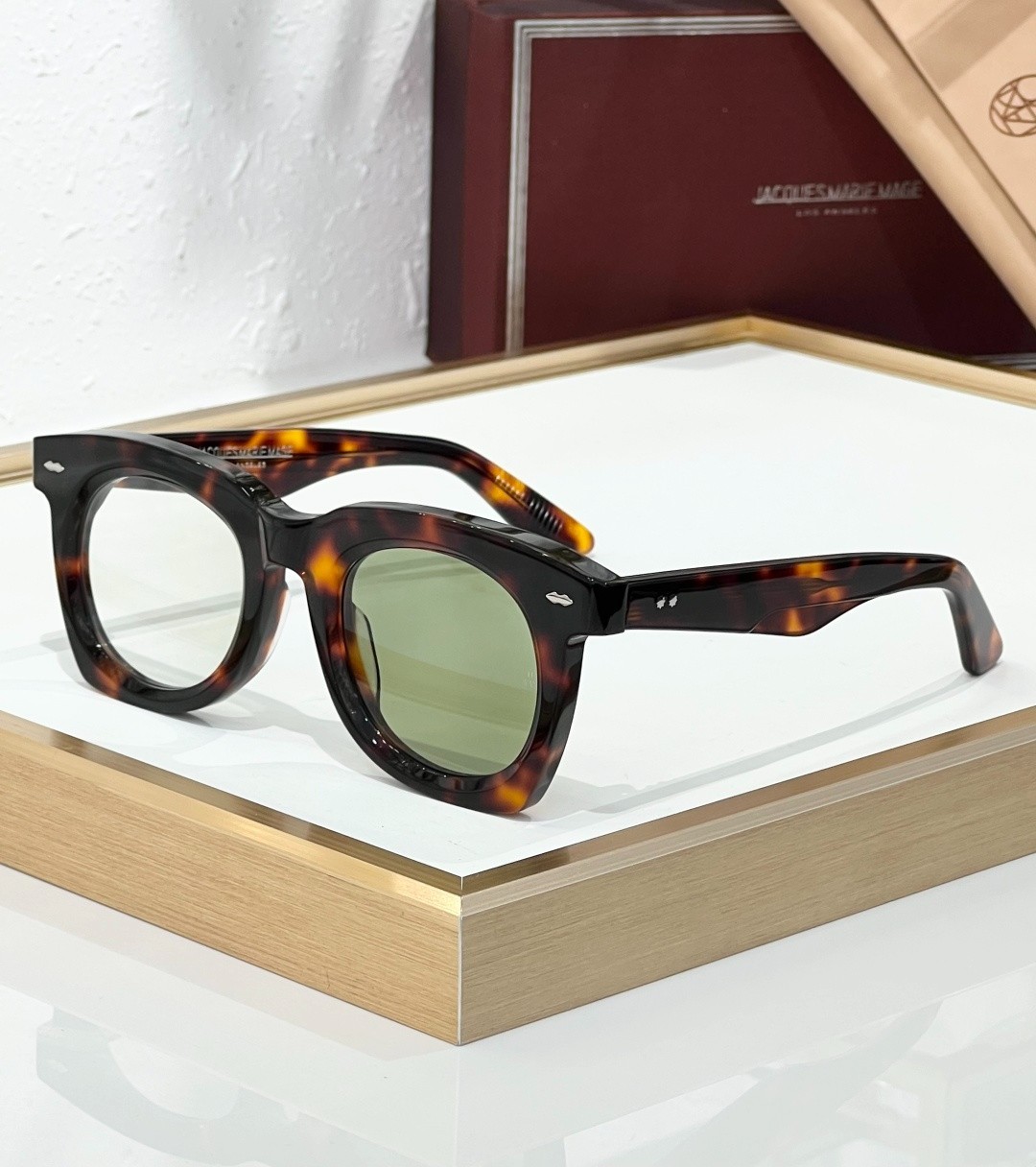 JACQUES MARIE MAGE AVA Eyeglasses Limited Edition Double Arrow Temple 45□24-146 JACQUES MARIE MAGE AVA Eyeglasses Limited Edition Double Arrow Temple 45□24-146