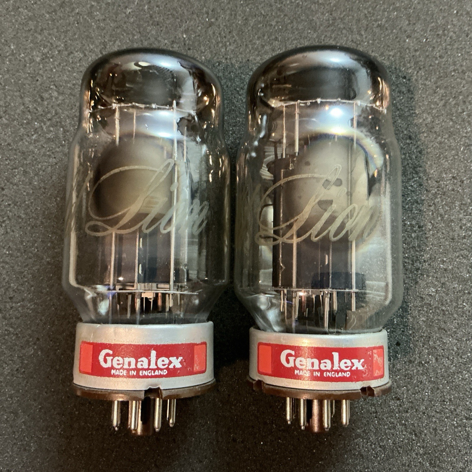 Rare ANOS Vintage Genalex Gold Lion KT88 Tubes MATCHED Amplitrex Test GEC L@@K