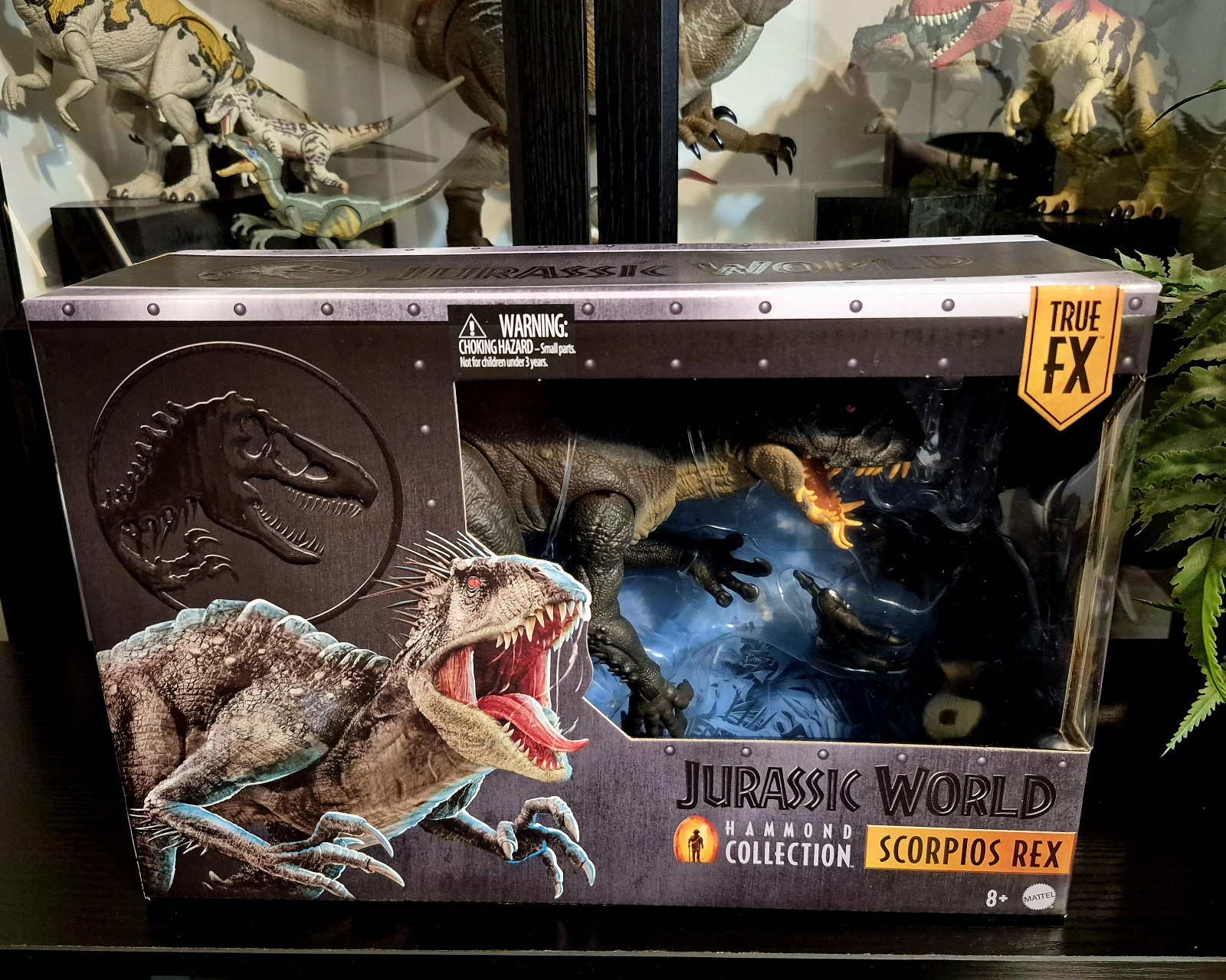 Mattel Jurassic World Hammond Collection Scorpius Rex Action Figure New In Hand Mattel Jurassic World Hammond Collection Scorpius Rex Action Figure New In Hand
