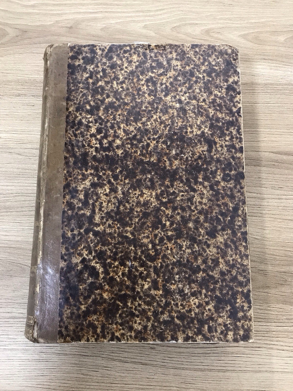 Antique 1855 French Bible-Read Description Antique 1855 French Bible-Read Description