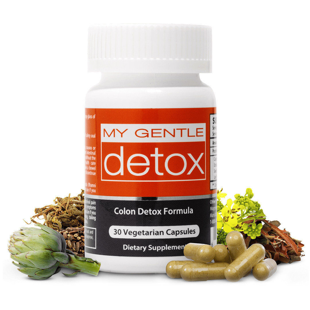 Herbal Nitro My Gentle Detox - Advanced Colon Cleanse Detox for Women & Men Herbal Nitro My Gentle Detox - Advanced Colon Cleanse Detox for Women & Men