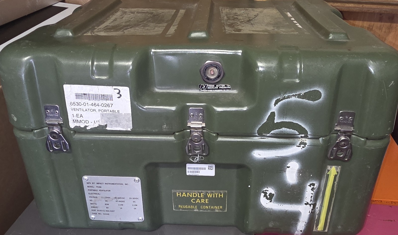 25x19x15 Exterior, Pelican Hardigg Weather Tight Transport Case Military Medical 25x19x15 Exterior, Pelican Hardigg Weather Tight Transport Case Military Medical