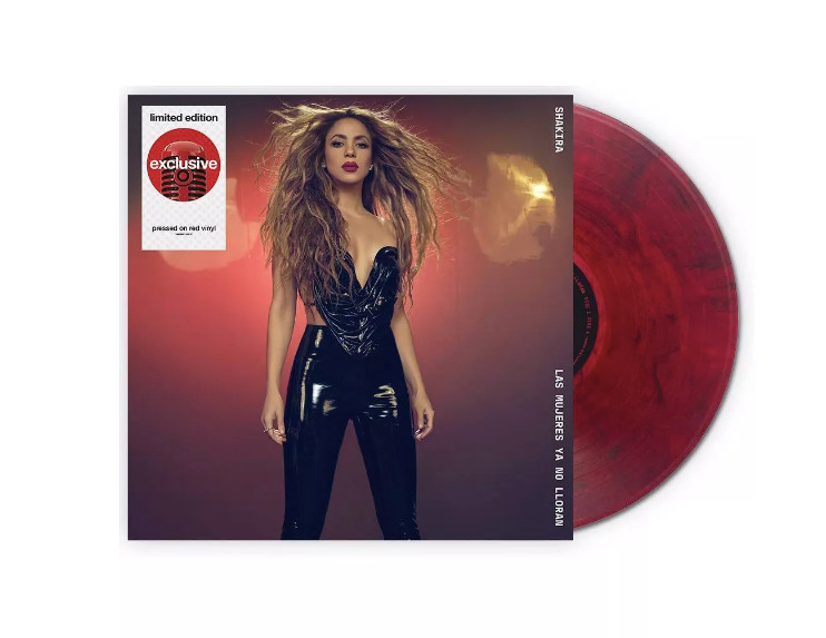 Shakira - Las Mujeres Ya No Lloran (Limited Edition, Red Vinyl LP) USED 