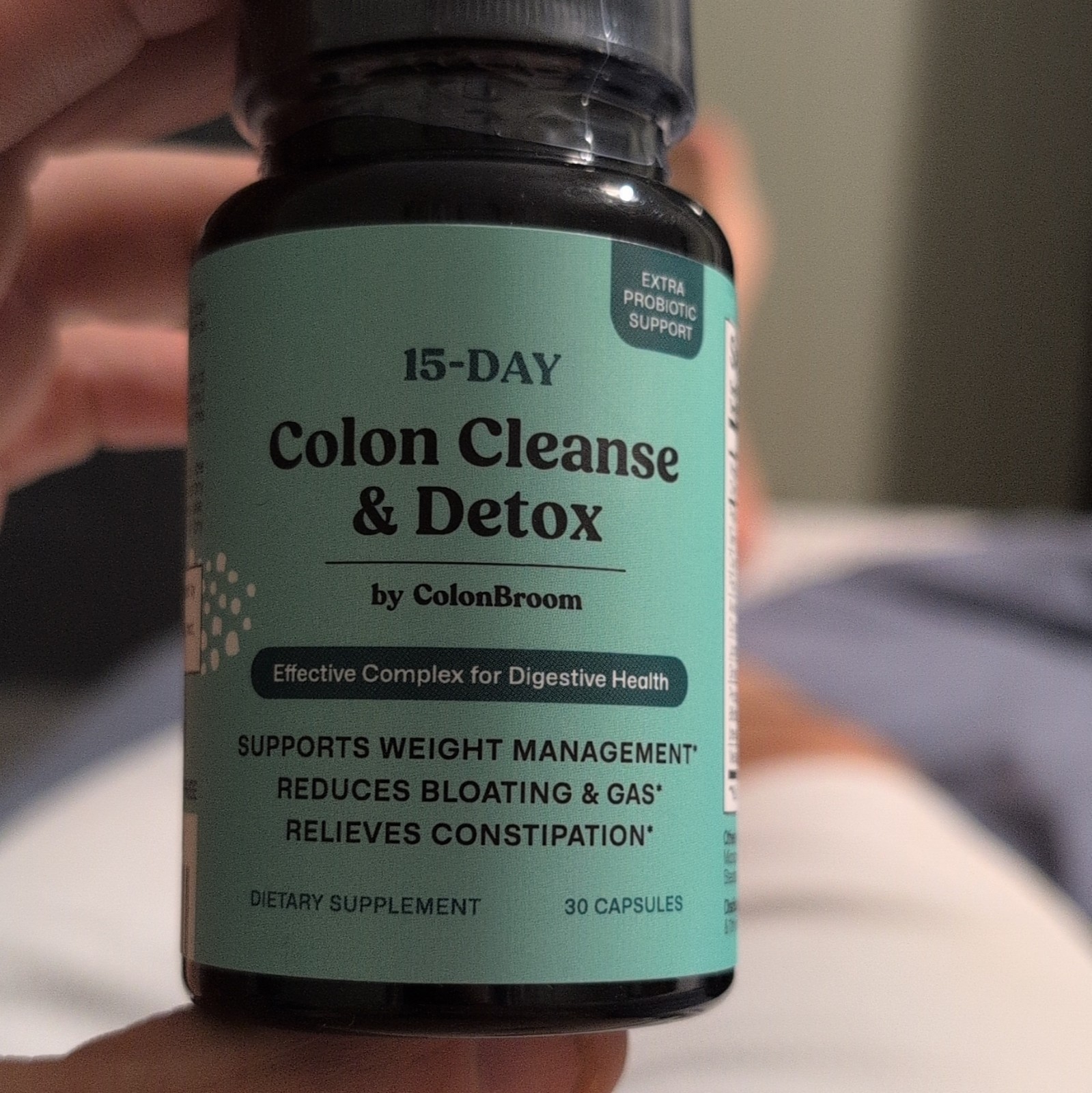 ColonBroom 15-Day Colon Cleanse & Detox Capsules, Psyllium Husk, Senna, 30 Ct ColonBroom 15-Day Colon Cleanse & Detox Capsules, Psyllium Husk, Senna, 30 Ct