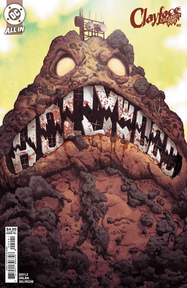Clayface Celebrity Dirt #2 (Of 6) CVR B Mike Del Mundo VAR 8/12/26 DC