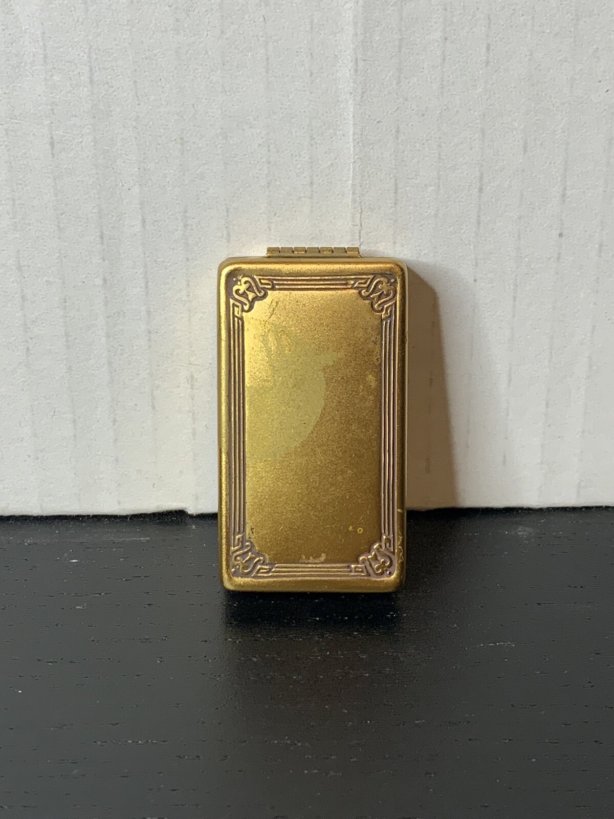 Vintage Melba Mini Face Powder Makeup Mirror Compact w/ Original Makeup Vintage Melba Mini Face Powder Makeup Mirror Compact w/ Original Makeup