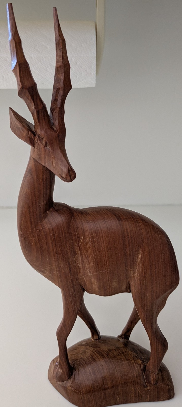 VTG Kenyan Hand Carved 14
