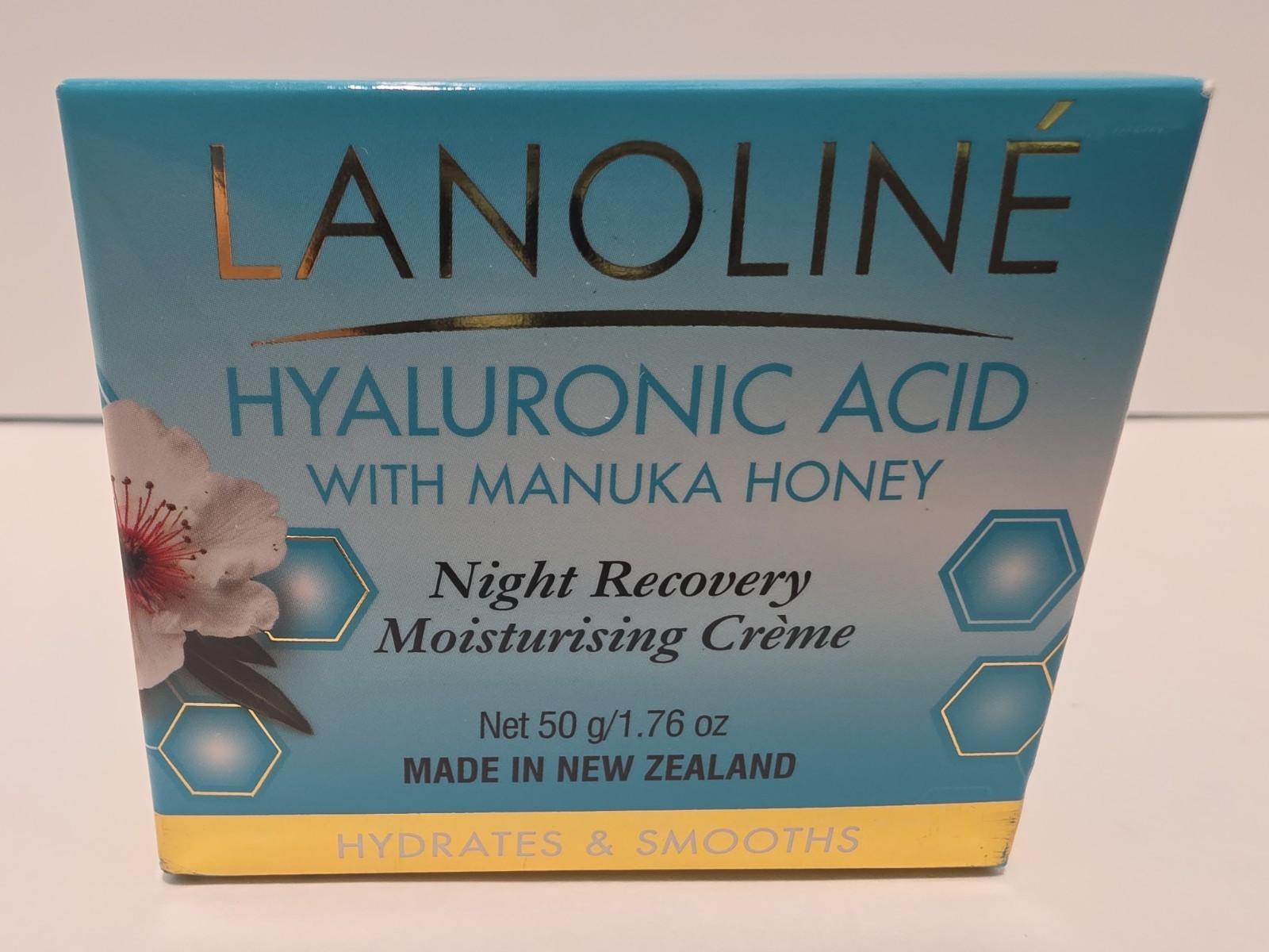 Lanoline Hyaluronic Acid Manuka Honey Renew Cream 1.76 oz hydrates & smooths