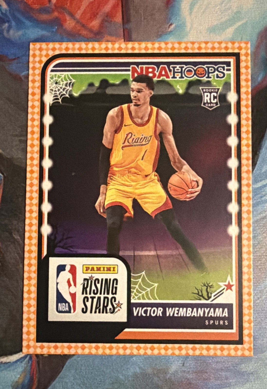 2023-24 Panini Haunted Hoops - Rising Stars Victor Wembanyama #282 Orange (RC) 2023-24 Panini Haunted Hoops - Rising Stars Victor Wembanyama #282 Orange (RC)