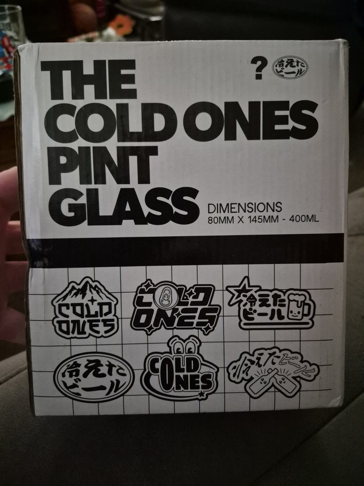 The Cold Ones - Limited Edition Pint Glass Maxmoefoe Anything 4 Views CoolShirts