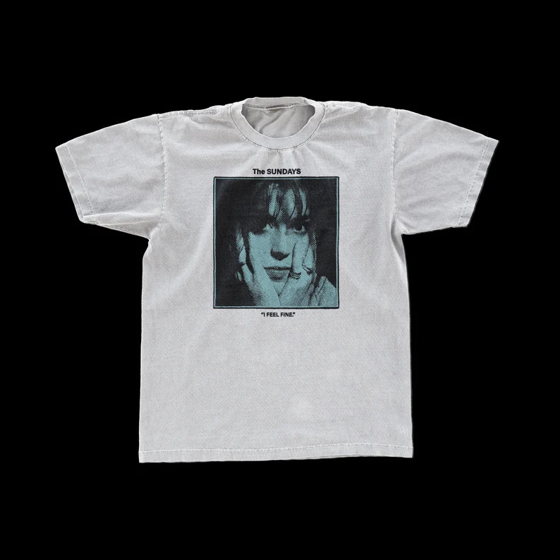 VTG THE SUNDAYS T-shirt Tee Short Sleeve Men Women All S-5XL VTG THE SUNDAYS T-shirt Tee Short Sleeve Men Women All S-5XL