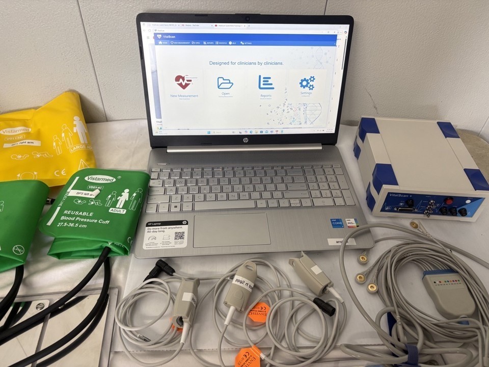 VitalScan Combo Pro + ANS Combo System With ABI Sudomotor QSART TESTED