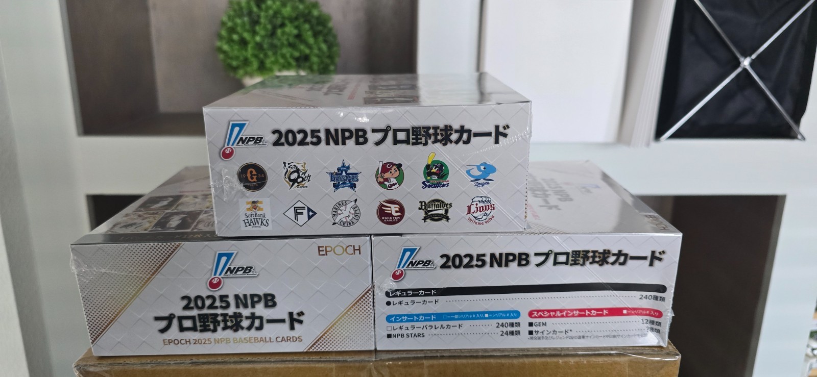 EPOCH NPB 2025 SEALED BOX BUNDLE EPOCH NPB 2025 SEALED BOX BUNDLE