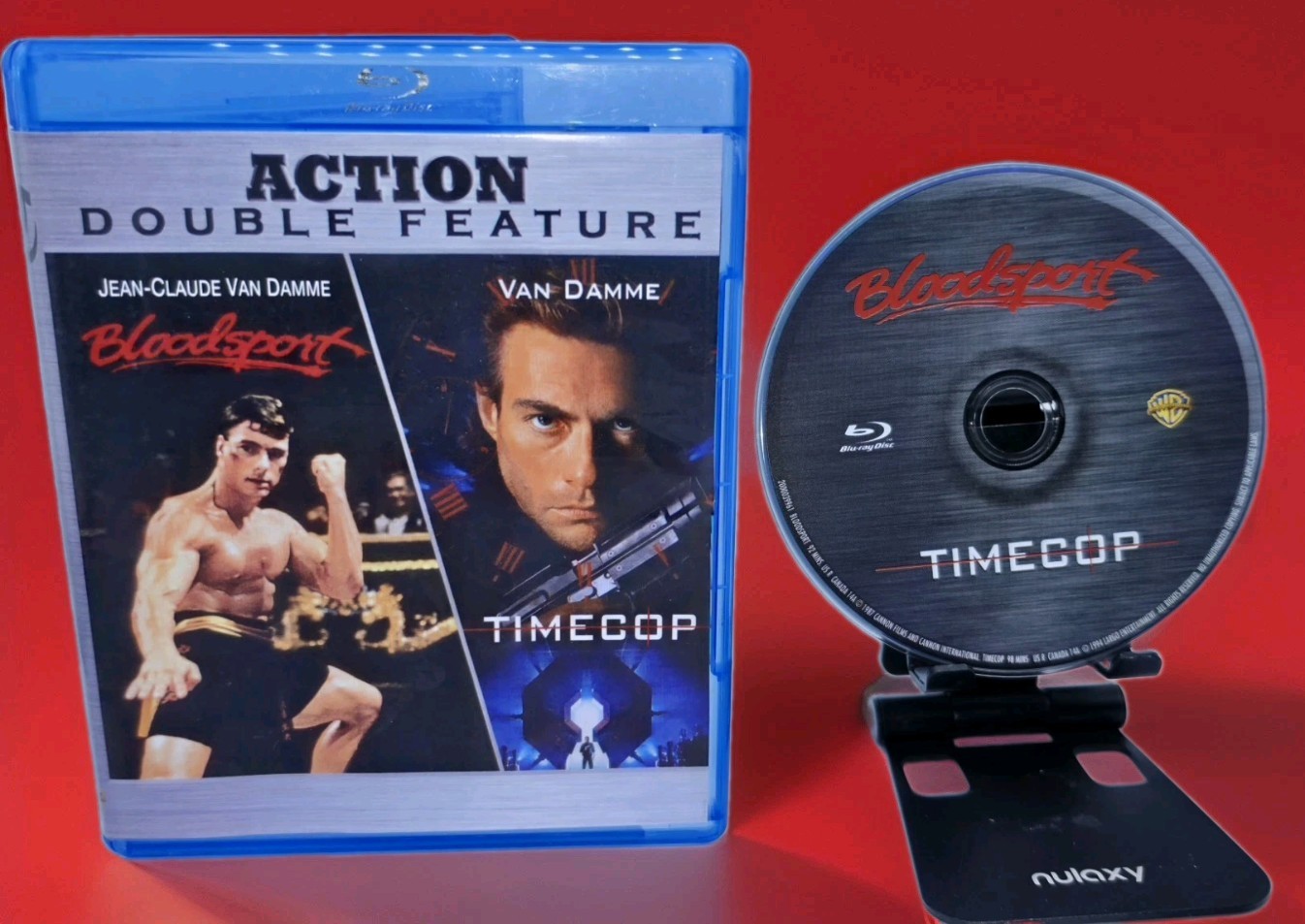 Bloodsport / Timecop Blu-ray Action Double Feature Jean-Claude Van Damme OOP
