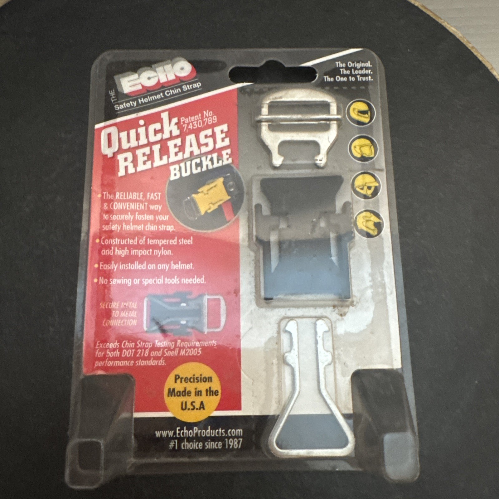 Echo Motorcycle Helmet Quick Release Buckle-the Safety Helmet Chin Strap. Echo Motorcycle Helmet Quick Release Buckle-the Safety Helmet Chin Strap.