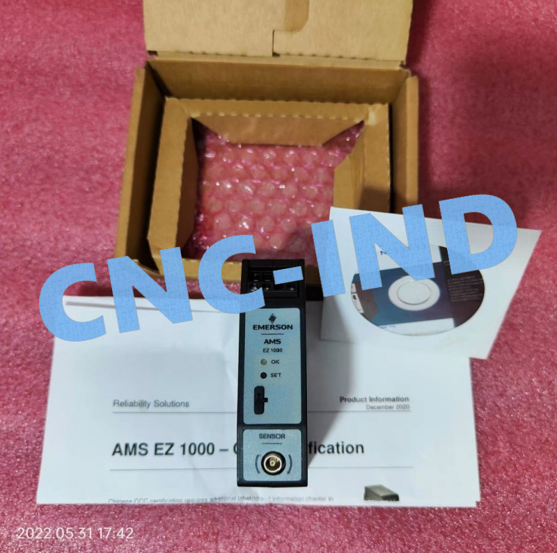 1PCS Emerson AMS EZ1000 Eddy Current Proximitor Brand New # DHL