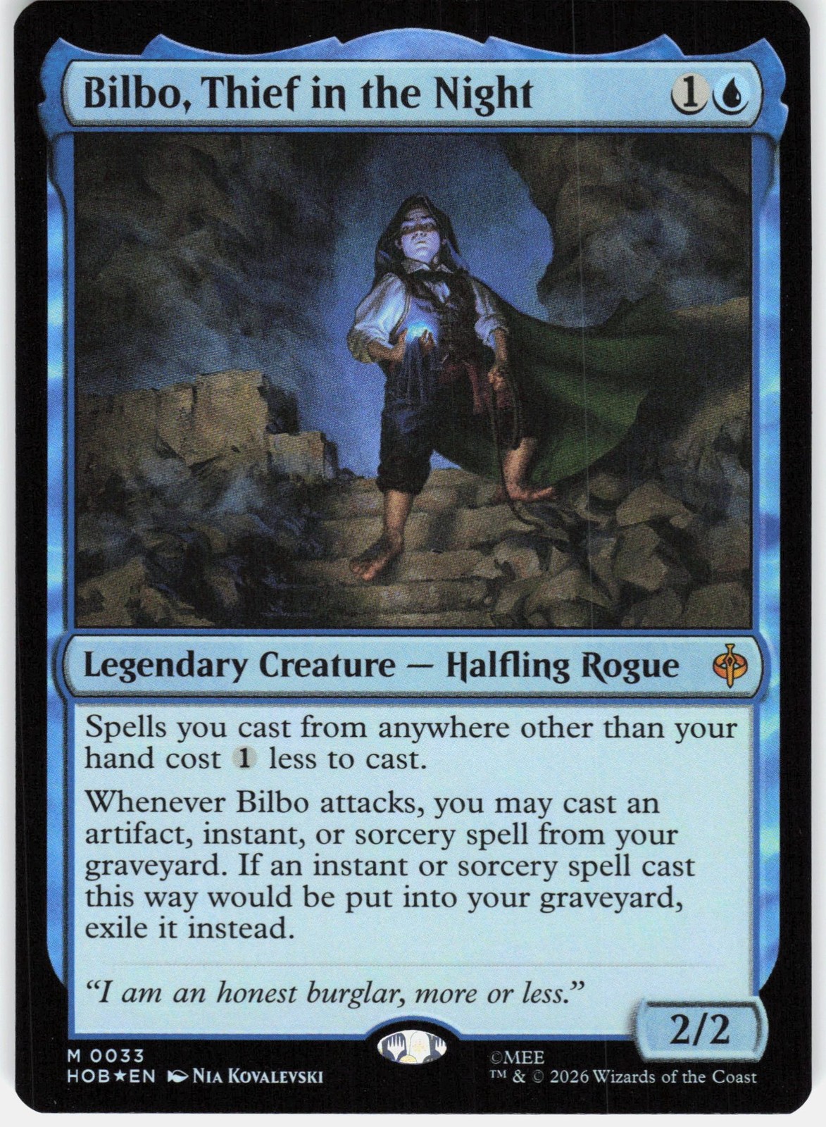 Bilbo, Thief in the Night Foil [HOB - 33]