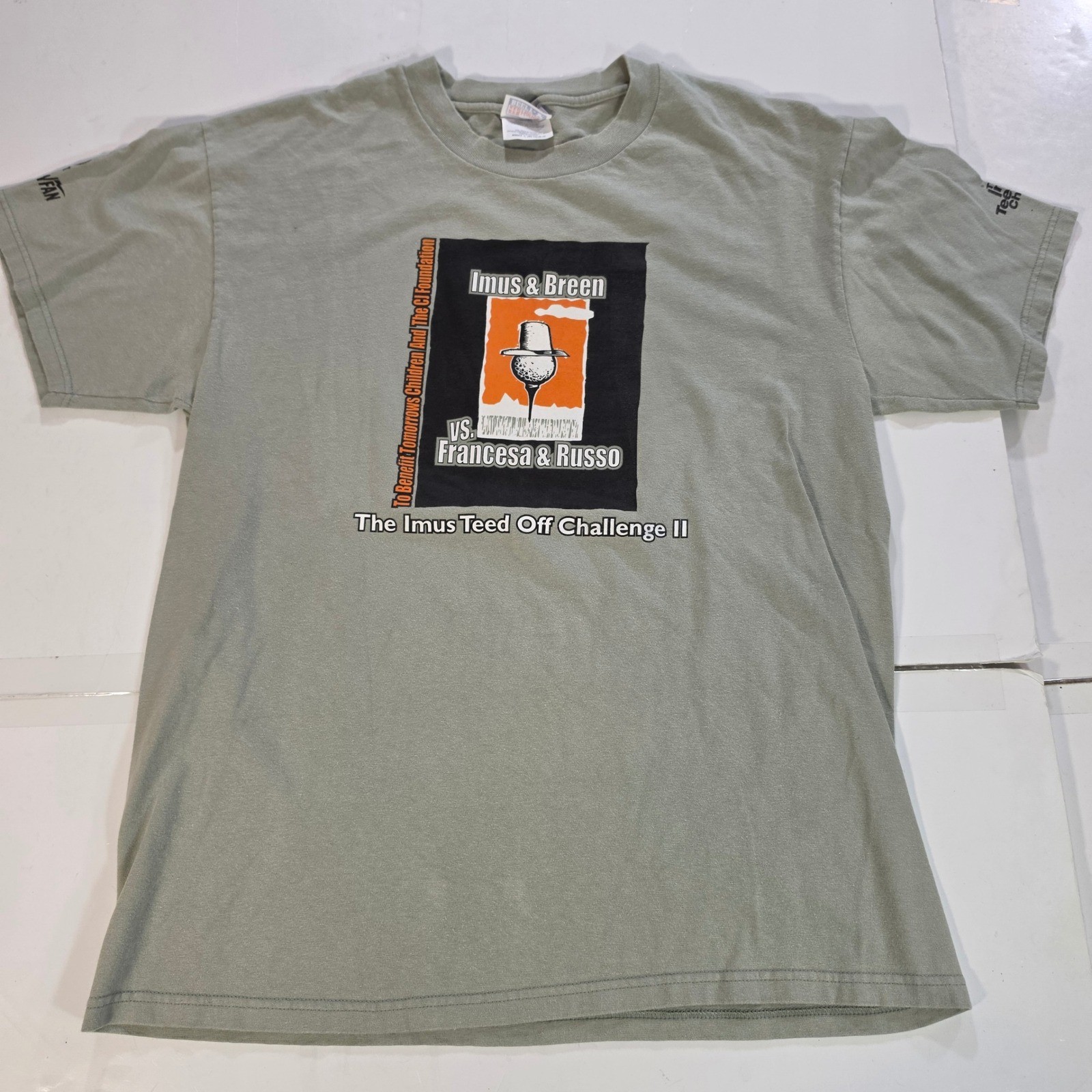 Vintage 1998 WFAN Beefy-T Imus Teed Off Challenge II Golf Charity T-Shirt L Vintage 1998 WFAN Beefy-T Imus Teed Off Challenge II Golf Charity T-Shirt L