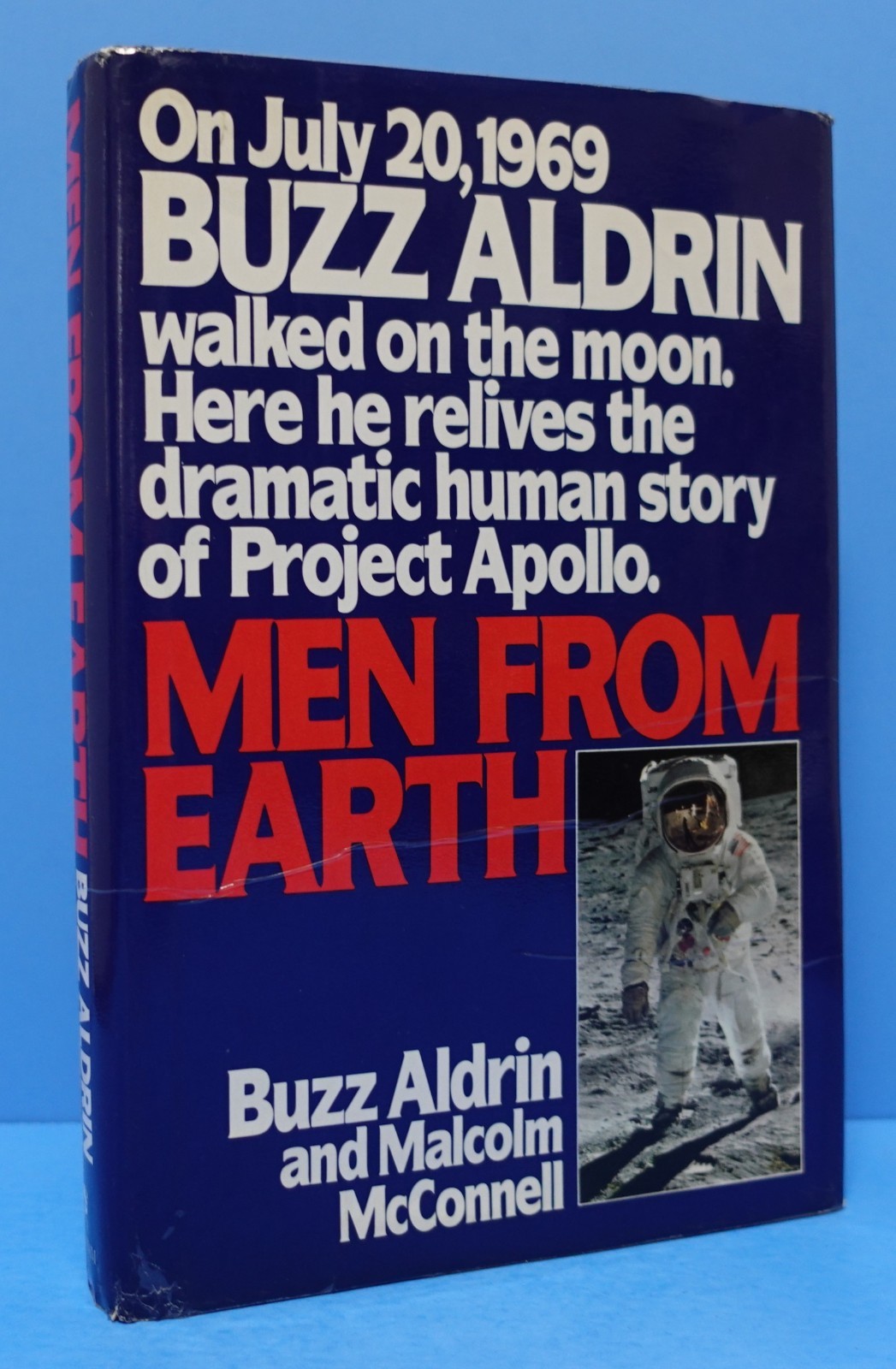 MEN FROM EARTH BY BUZZ ALDRIN, SIGNED