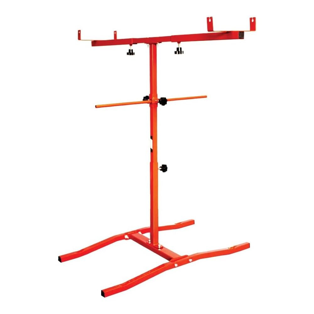 LAUCO Automotive Adjustable Paint Stand T-Bar, Heavy-Duty Car Bumper, Fender