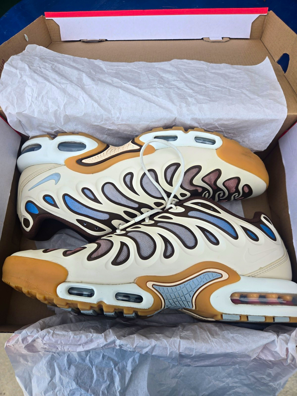 Nike Air Max Plus Drift Phantom/Light Armory Blue Cacao Wow FD4290-001