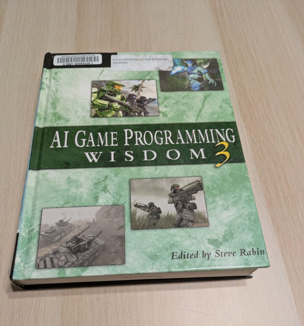 Ai Game Programming Ser.: AI Game Programming Wisdom 3 by Steve Rabin (2006,...