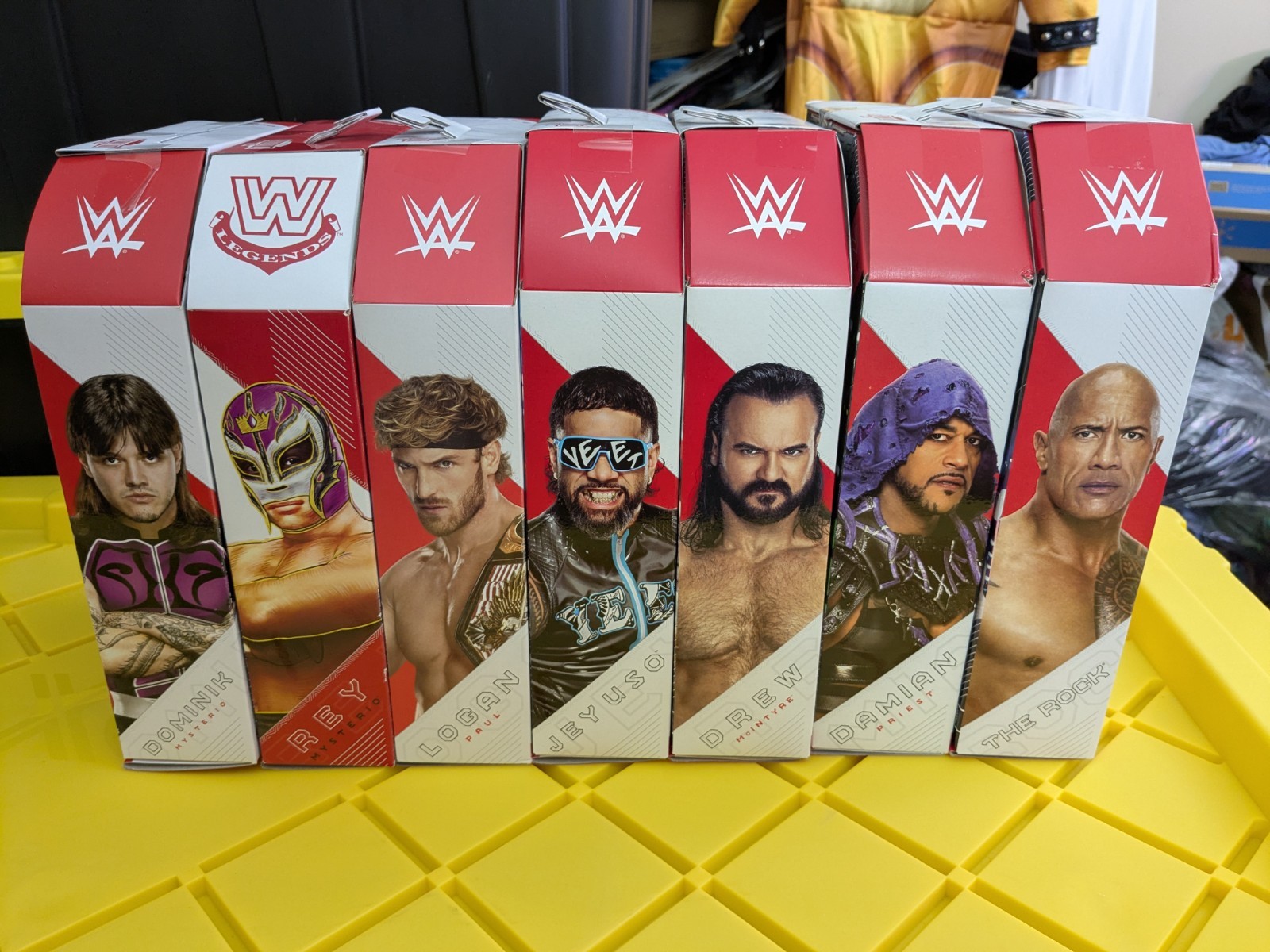 MATTEL WWE ULTIMATE EDITION LOT OF 7 FIGURES