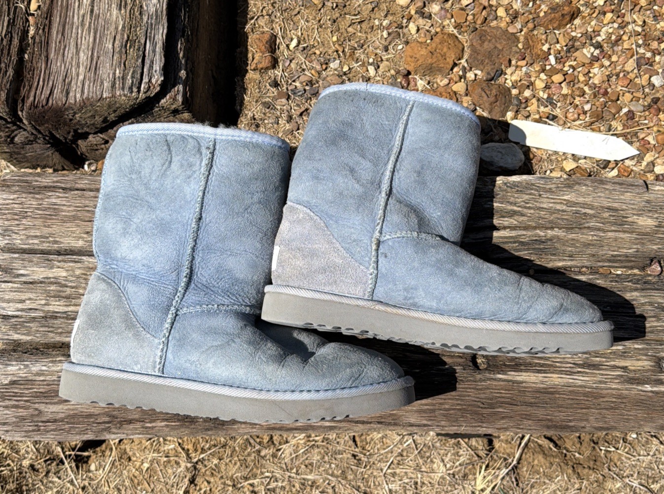 UGG Classic Short II Boots Aqua Sea Blue Women Size 7